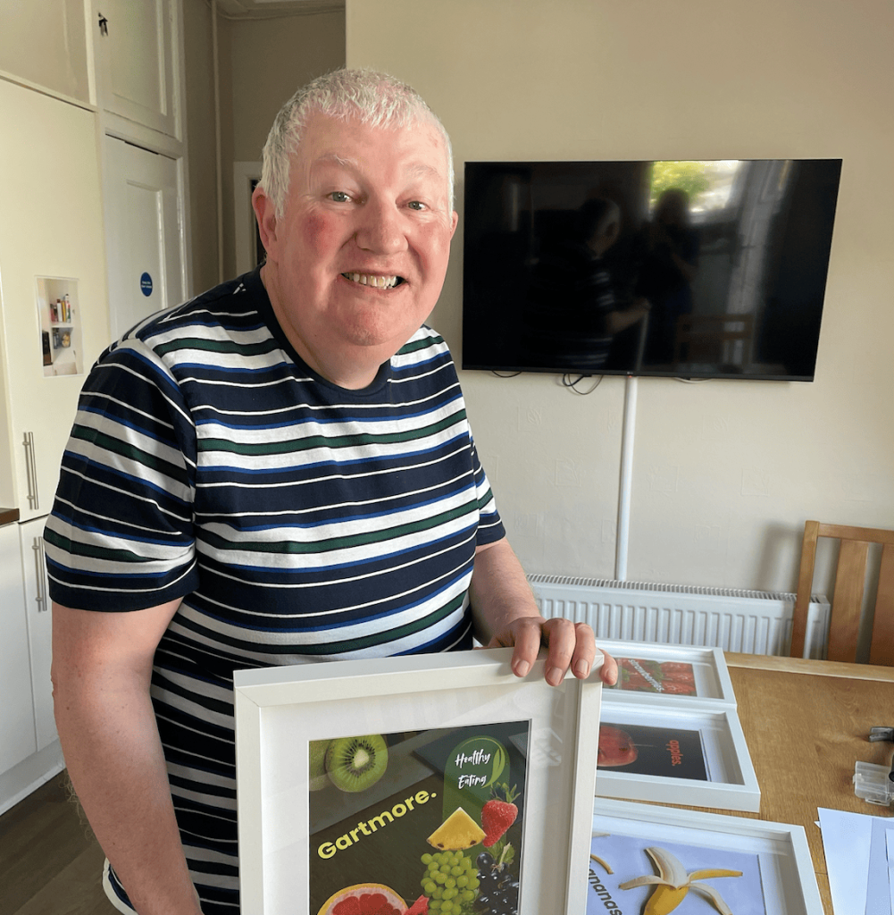 gordon in kitchen at gartmore