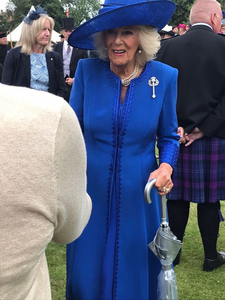 Queen Camilla in Edinburgh for Royal Garden Party
