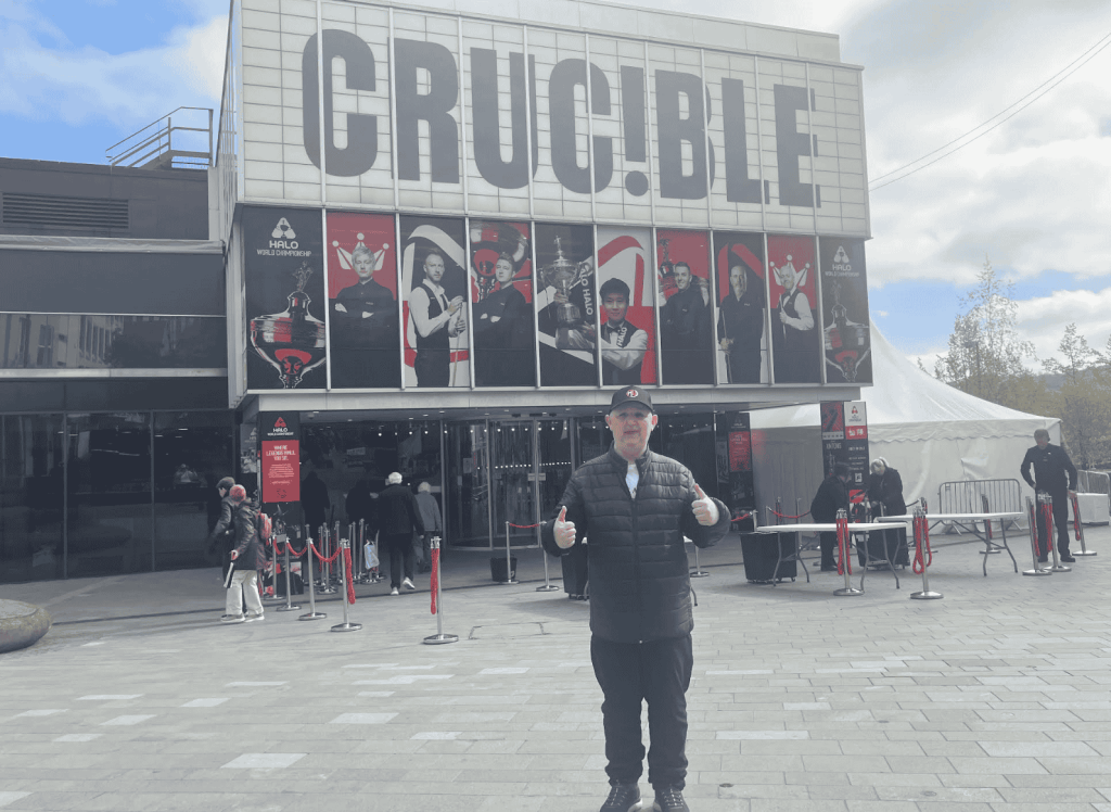 The Crucible venue in Sheffield